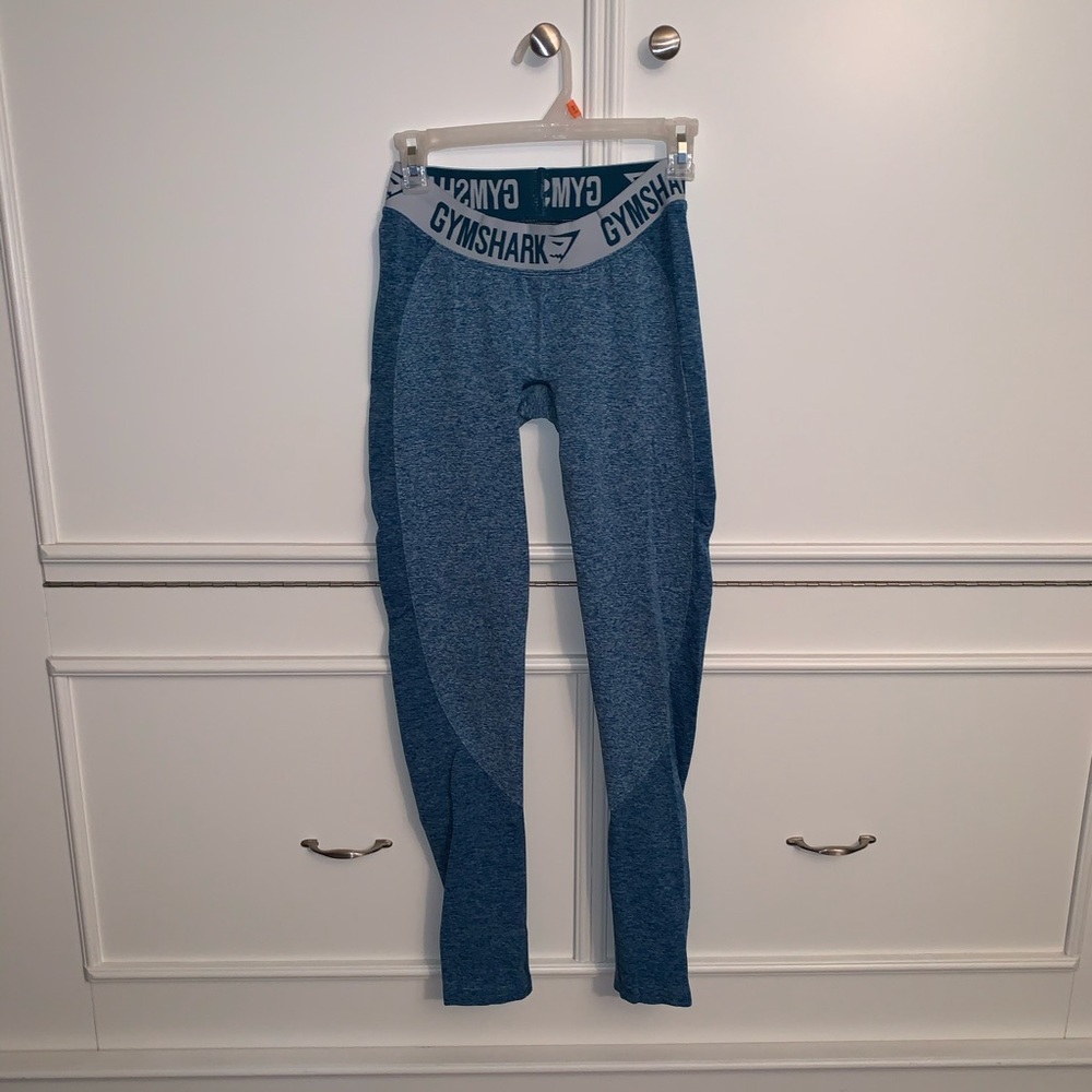 Gymshark Flex legging V3 deep teal/ice blue (S)